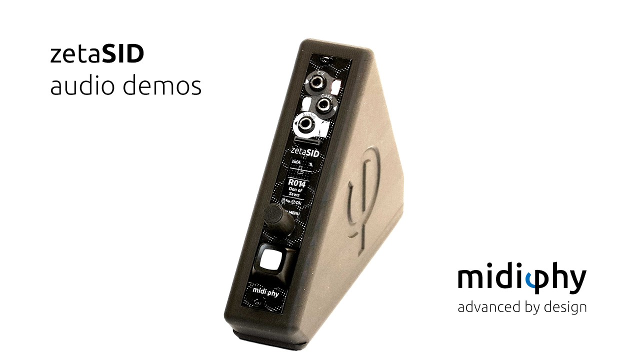 midiphy zetaSID audio demos (ROM patchbank)