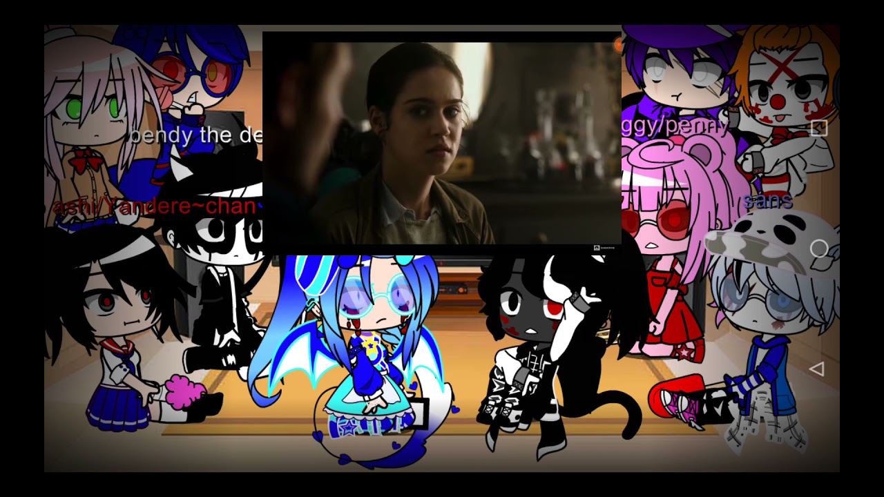 || fandoms react to memes || 6/?? horror movie trailers |Original idea |