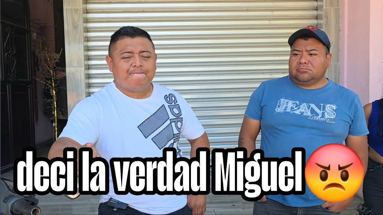 Romario muy enojado con Miguel dejaste sin casa a tu hija no tenes vergüenza😡