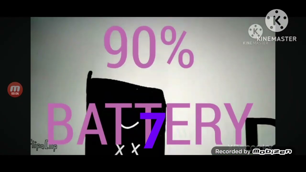 low battery 1000 to 0