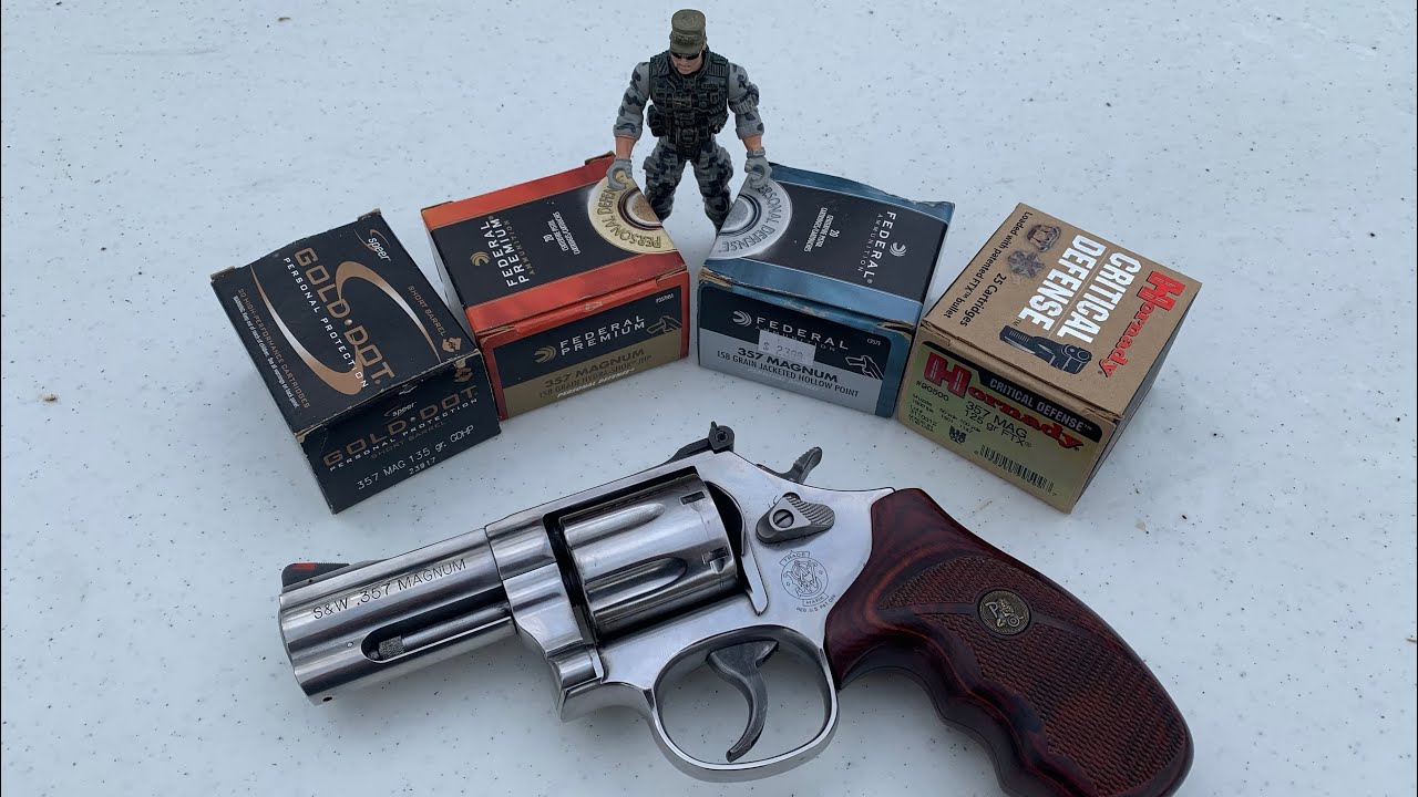 357 magnum Ballistics Gel Test