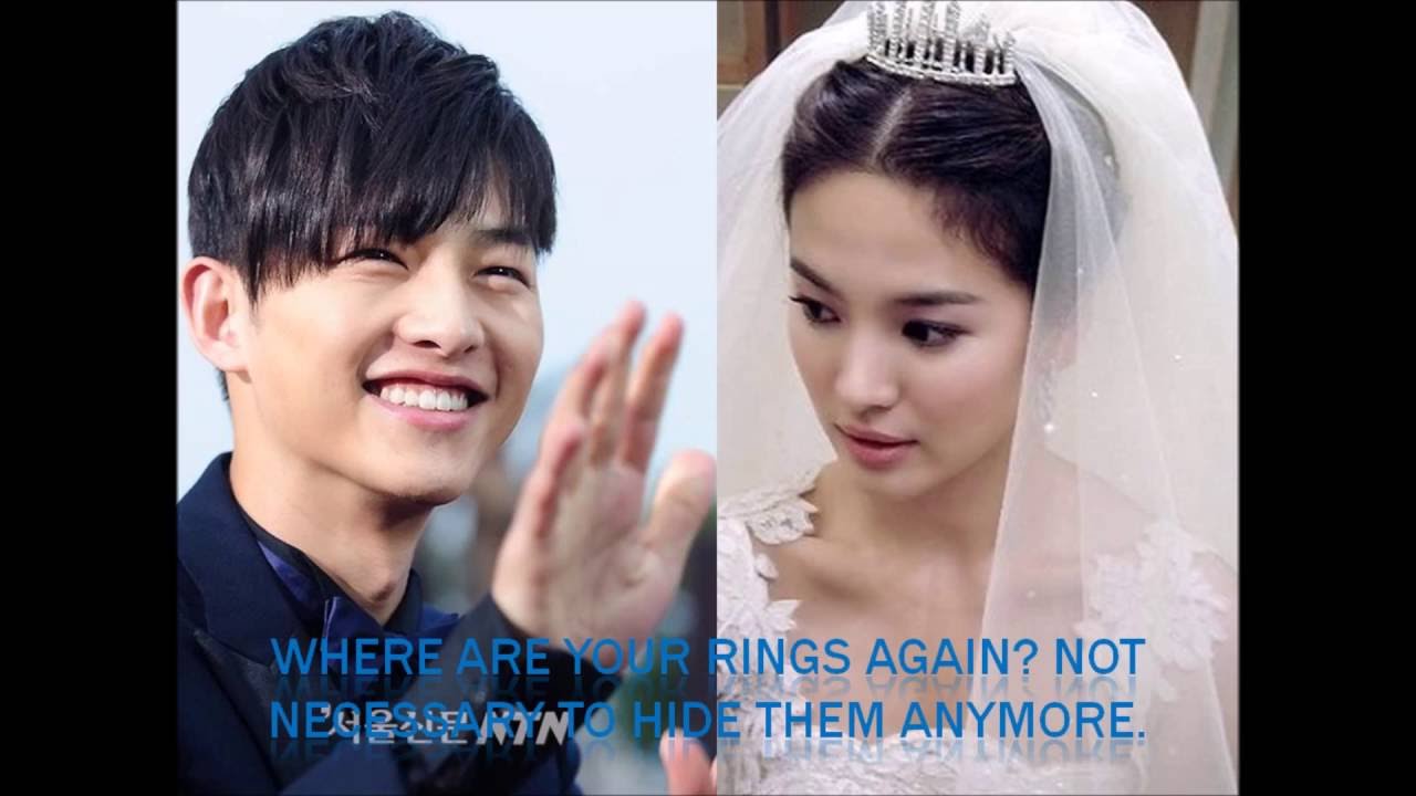160818 Song Joong Ki Caught Giving Song Hye Kyo wedding preparations, 1 NEW