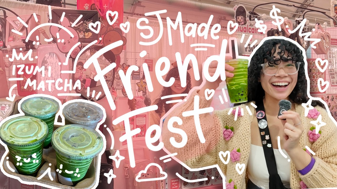 Selling anime merch at a craft fair?? 👀 (My FIRST SJMade Friend Fest 2025 $$) | Vendor Vlog