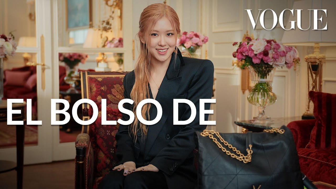 Rosé de BLACKPINK  revela qué lleva en su bolso negro de Saint Laurent|Vogue México y Latinoamérica