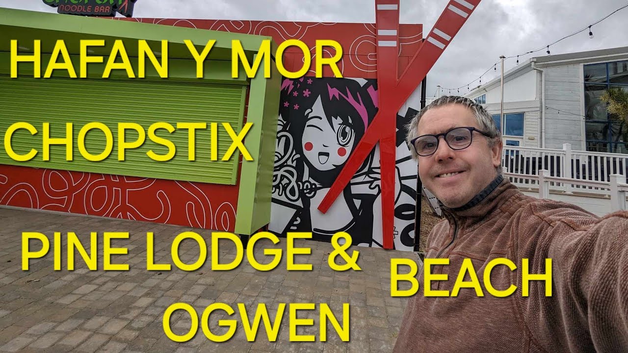 HAFAN Y MOR CHOPSTIX  IS NEARLY READY TO OPEN NOW & WALK TO PINE LODGE & OGWEN BEACH ⛱️