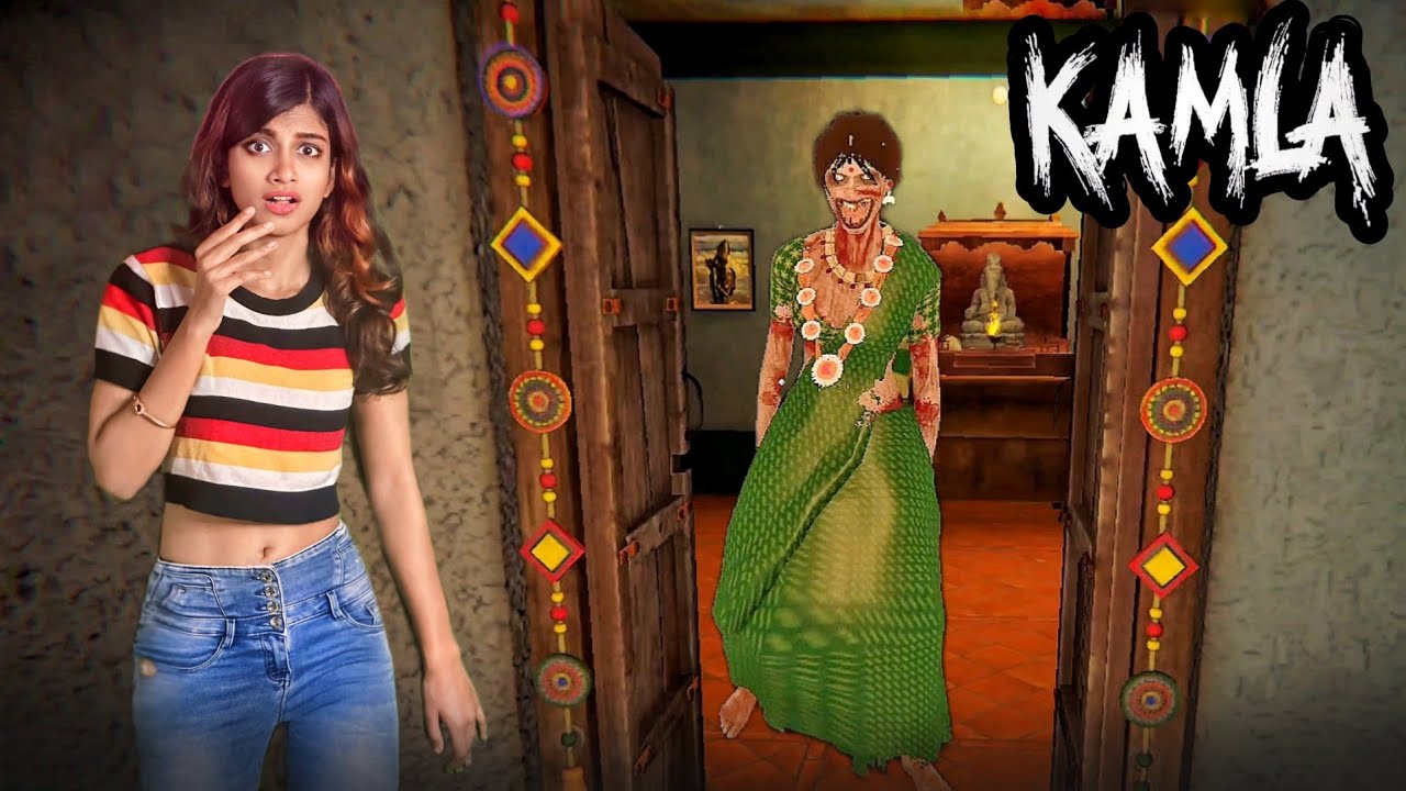 Kamla in Mandir 😱 Kamla New Green Saree Update