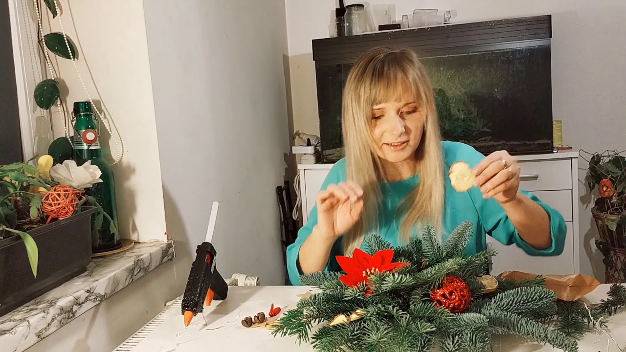Warsztaty - Stroik Świąteczny na Gąbce Florystycznej