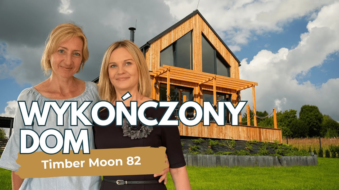 WSPANIAŁE WNĘTRZE W MAGICZNYM MIEJSCU - TIMBER MOON 82 - RODZINNE DOMY SZKIELETOWE DREWNIANE