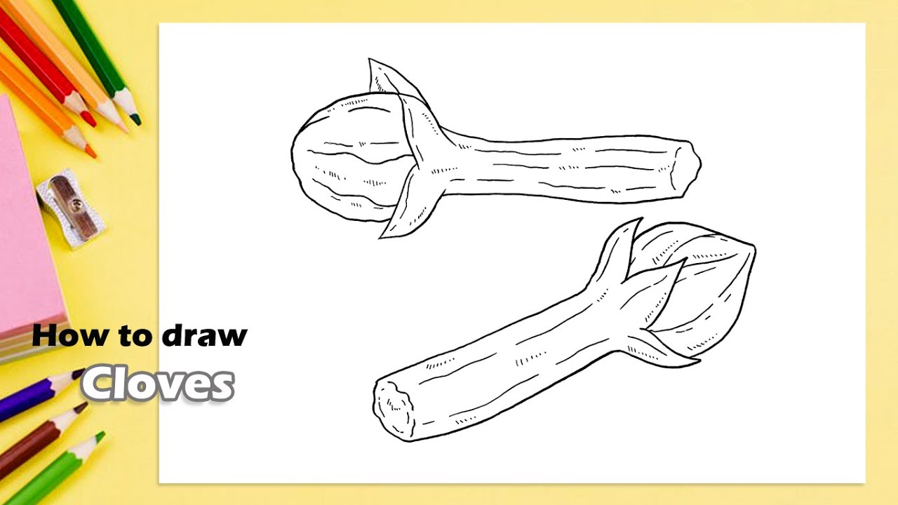 How to draw Cloves