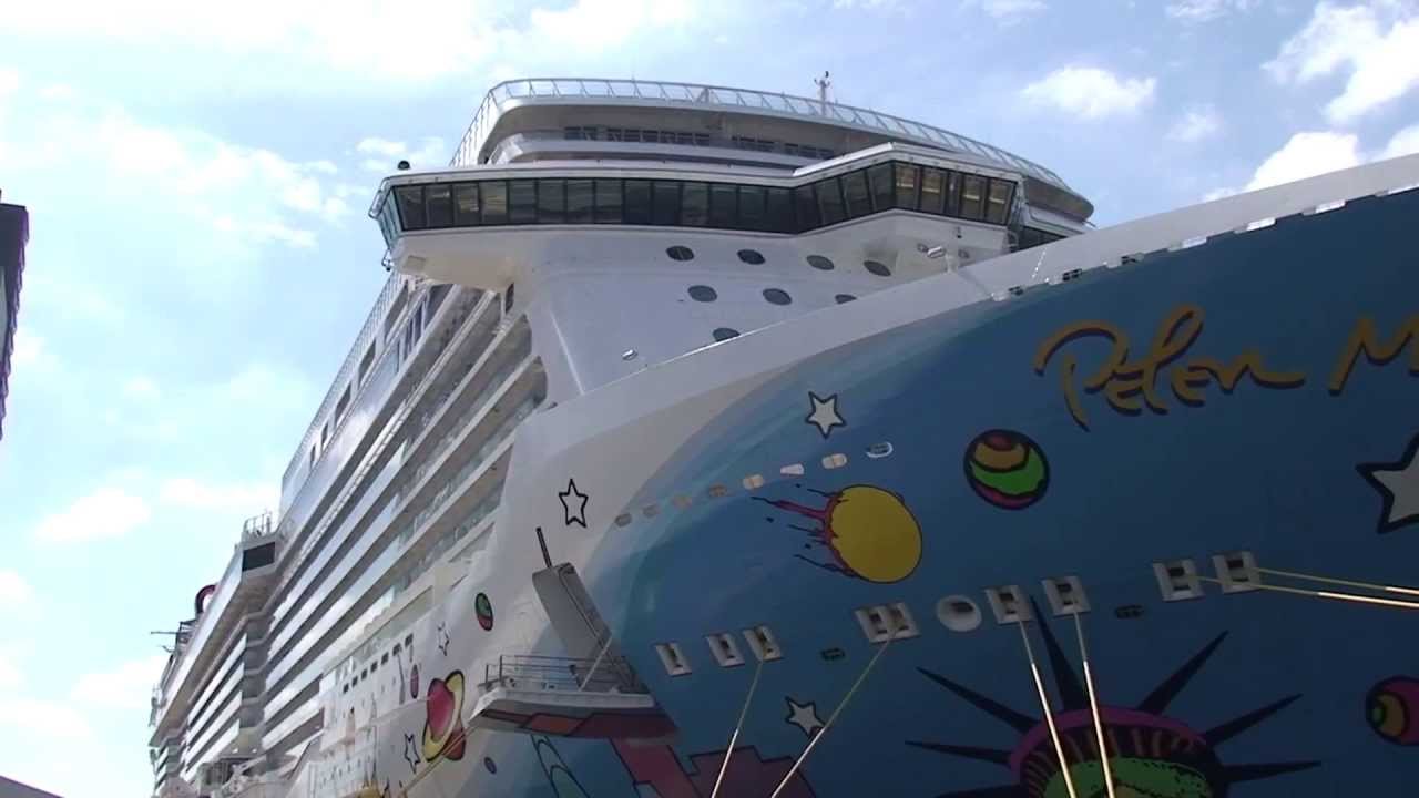 "Norwegian Breakaway" Ship's Horn and General Emergency Alarm