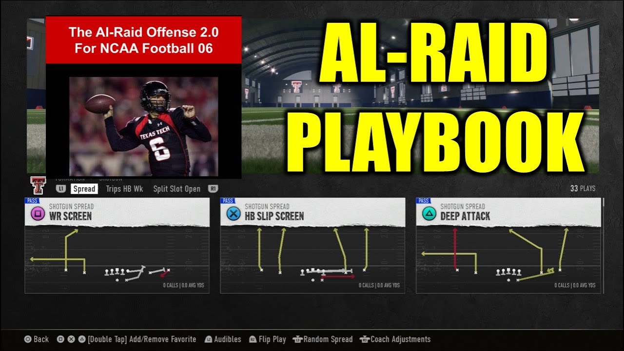 Al-Raid Custom Playbook | College Football 25