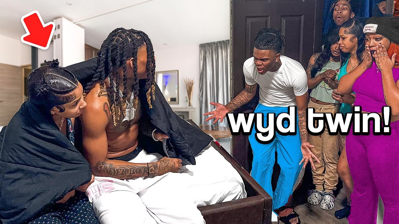 Caught in bed prank with niya on the house 👀👀🧐(gone wrong 😰)