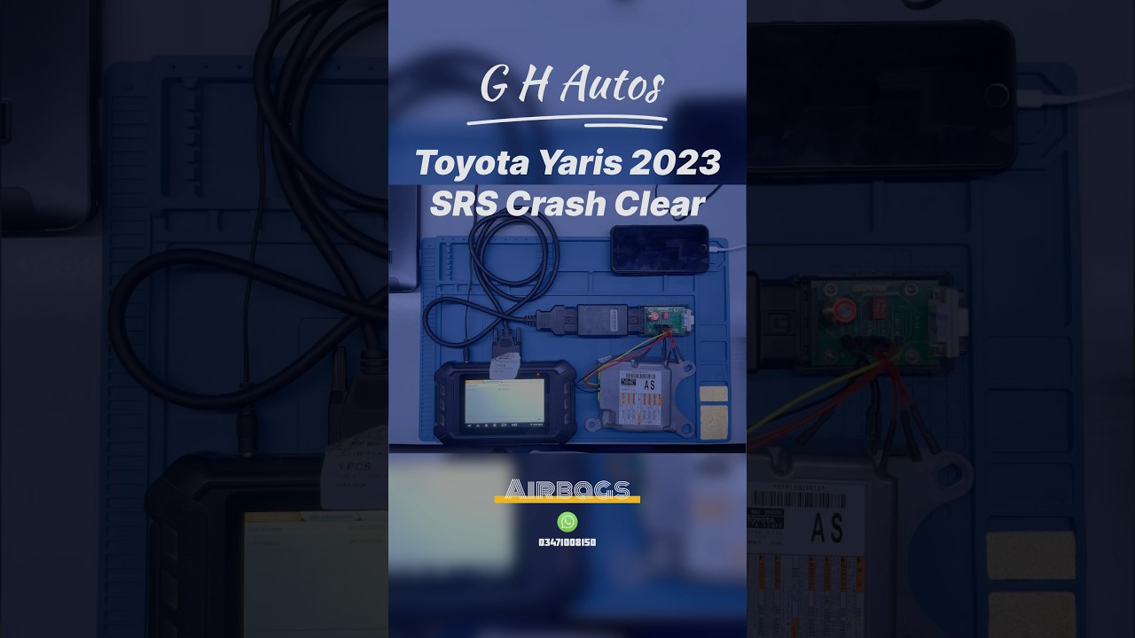 Toyota Yaris 2023 SRS Crash Clear 89170-52Q50 #automobile #srs #programming #coding