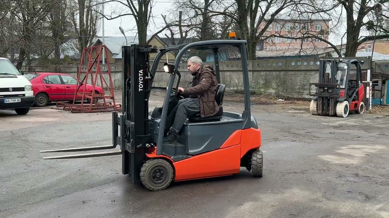 Електричний навантажувач TOYOTA 8FBMT16 // electric forklift TOYOTA 8FBMT16