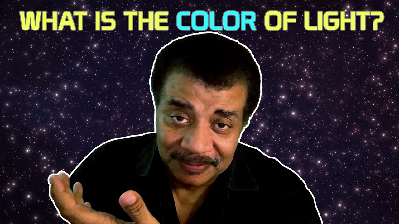 Neil deGrasse Tyson Explains the Color of Light