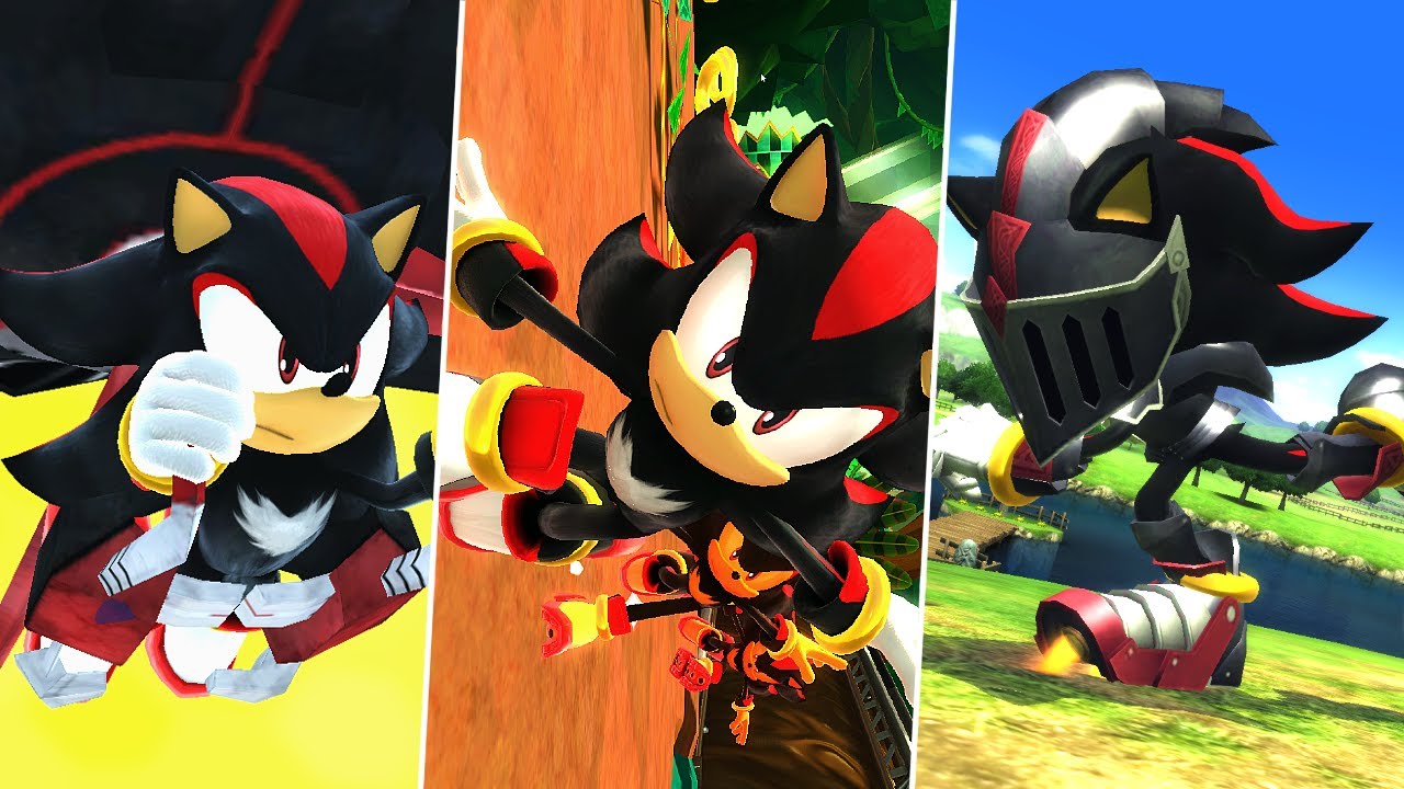 Ultimate Shadow Mod in Sonic Lost World!