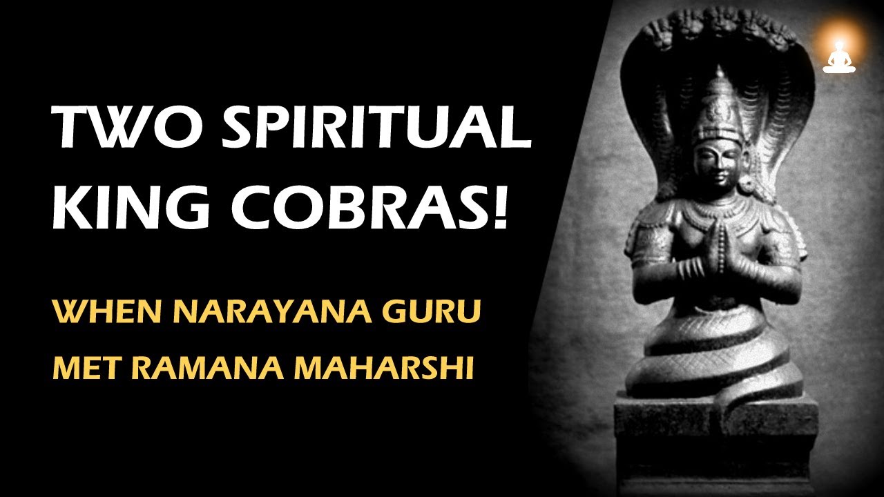 When NARAYANA GURU met RAMANA MAHARSHI | Meeting of Two Legendary Spiritual Masters