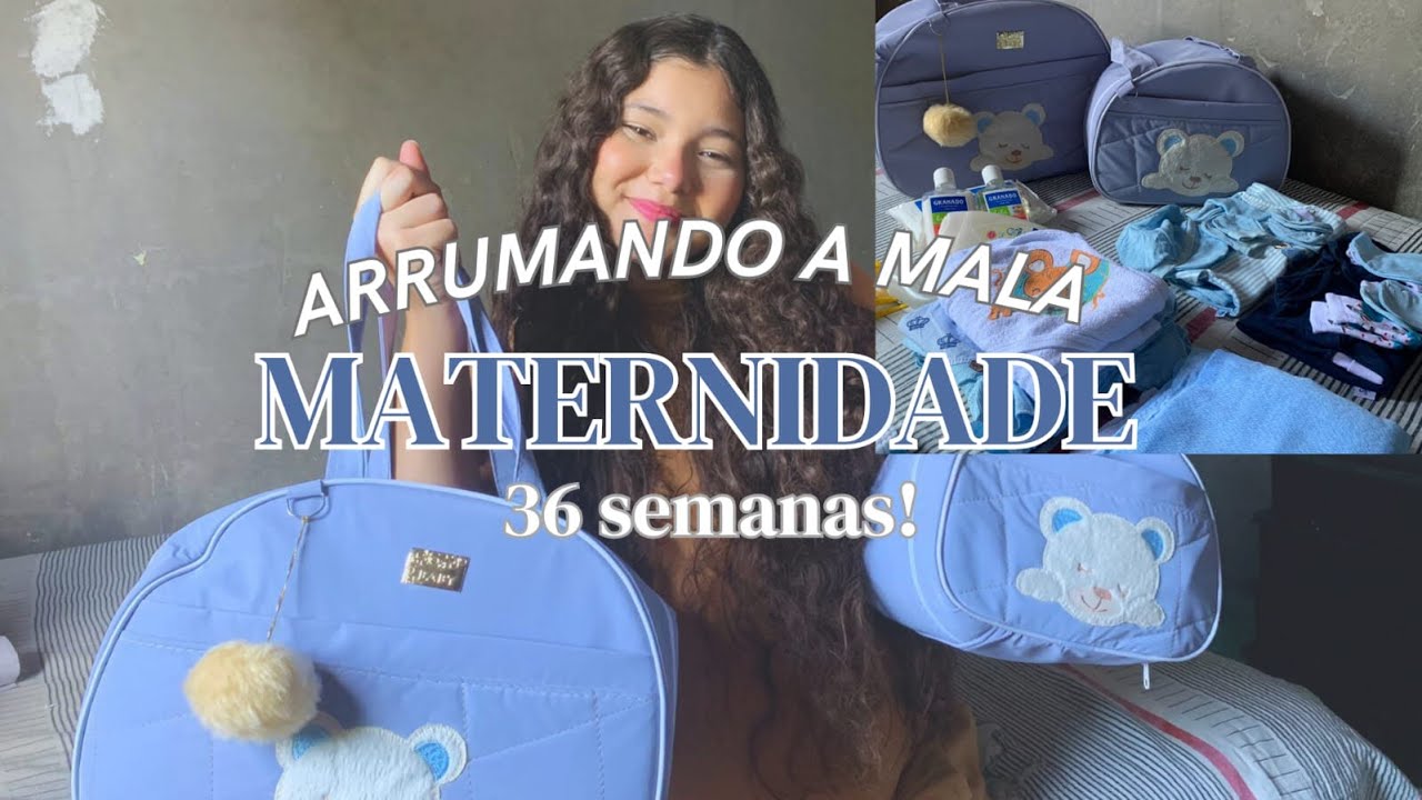 ARRUMANDO A MALA MATERNIDADE DO NICOLAS