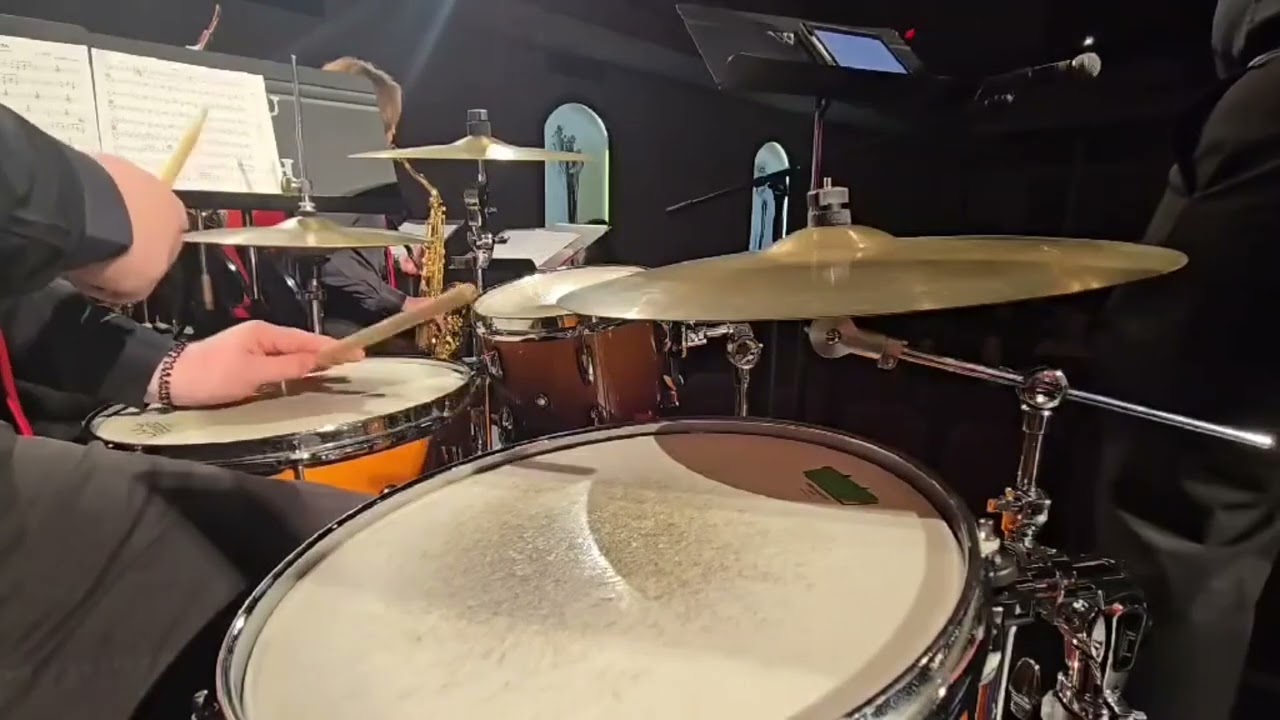 Trinita by Mark Taylor (WKU Jazz Band, Drum Cam)