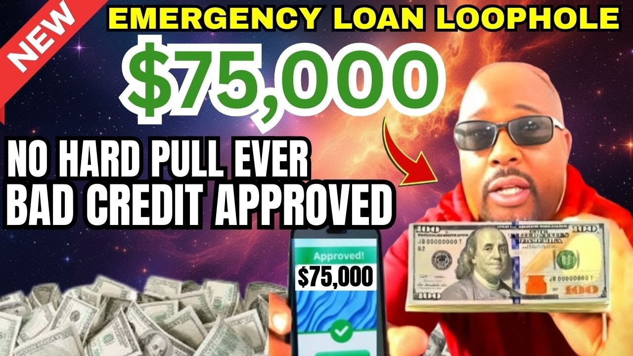 These 10 EASIEST Emergency Loans for Bad Credit Up to $75,000 Fast Approval!