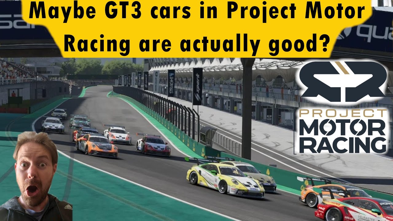 Геймплей кубковых автомобилей Project Motor Racing 911 GT3