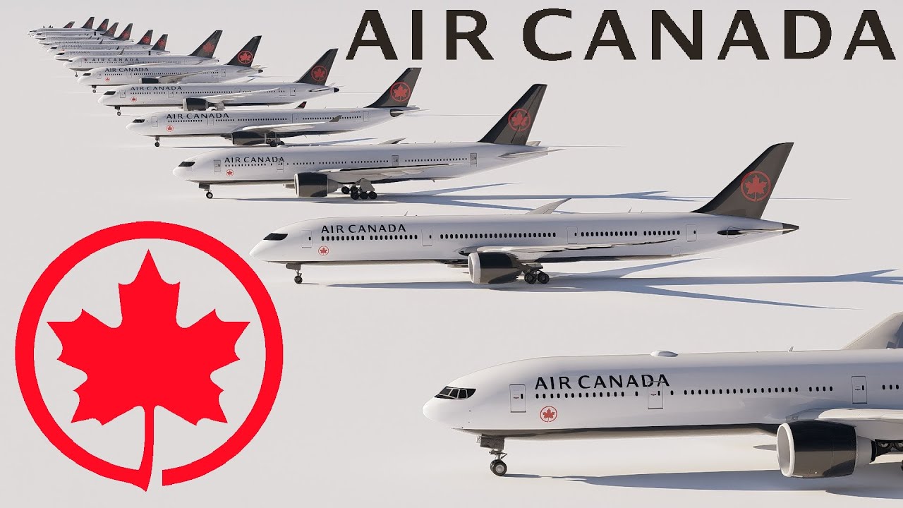 Overview of AIR CANADA Main Aircraft Fleet (March 2025)