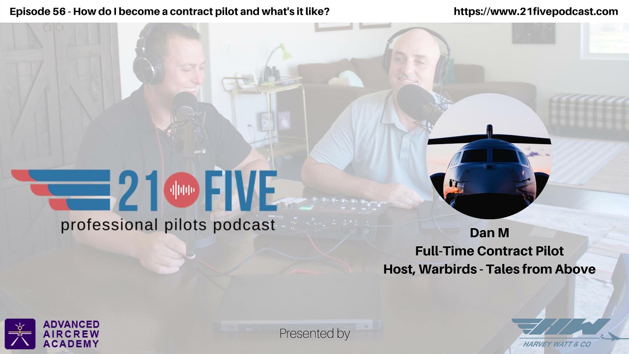 56. How do I become a contract pilot and what's it like?
