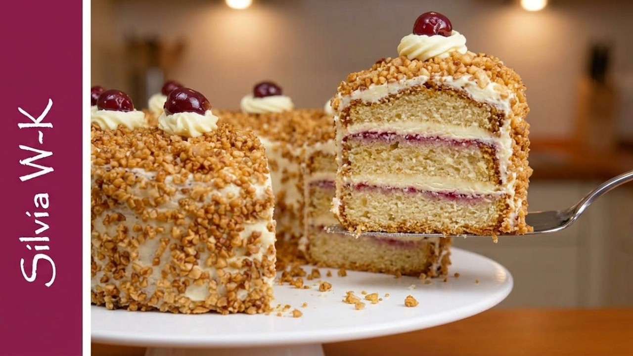 Frankfurter Kranz / fluffig leichte Buttercremetorte