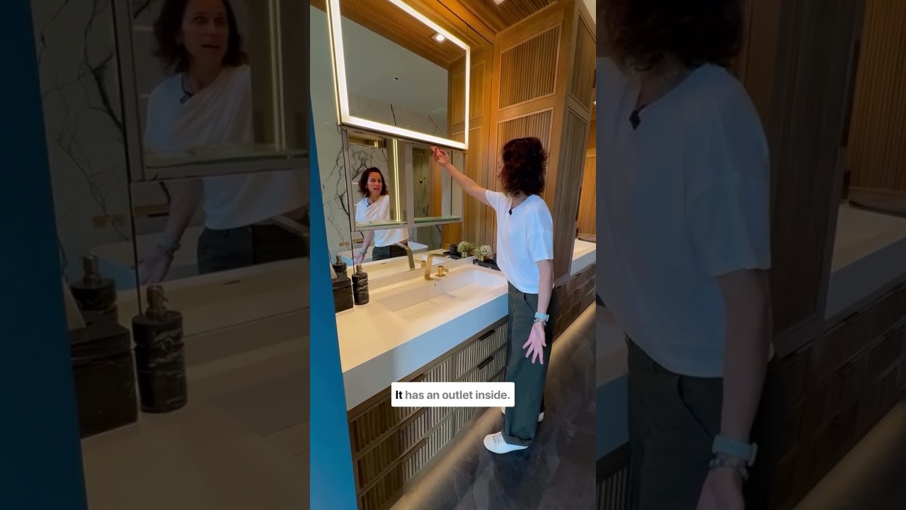 Come BTS with us in this primary bathroom! We worked with the designer and architect to create a