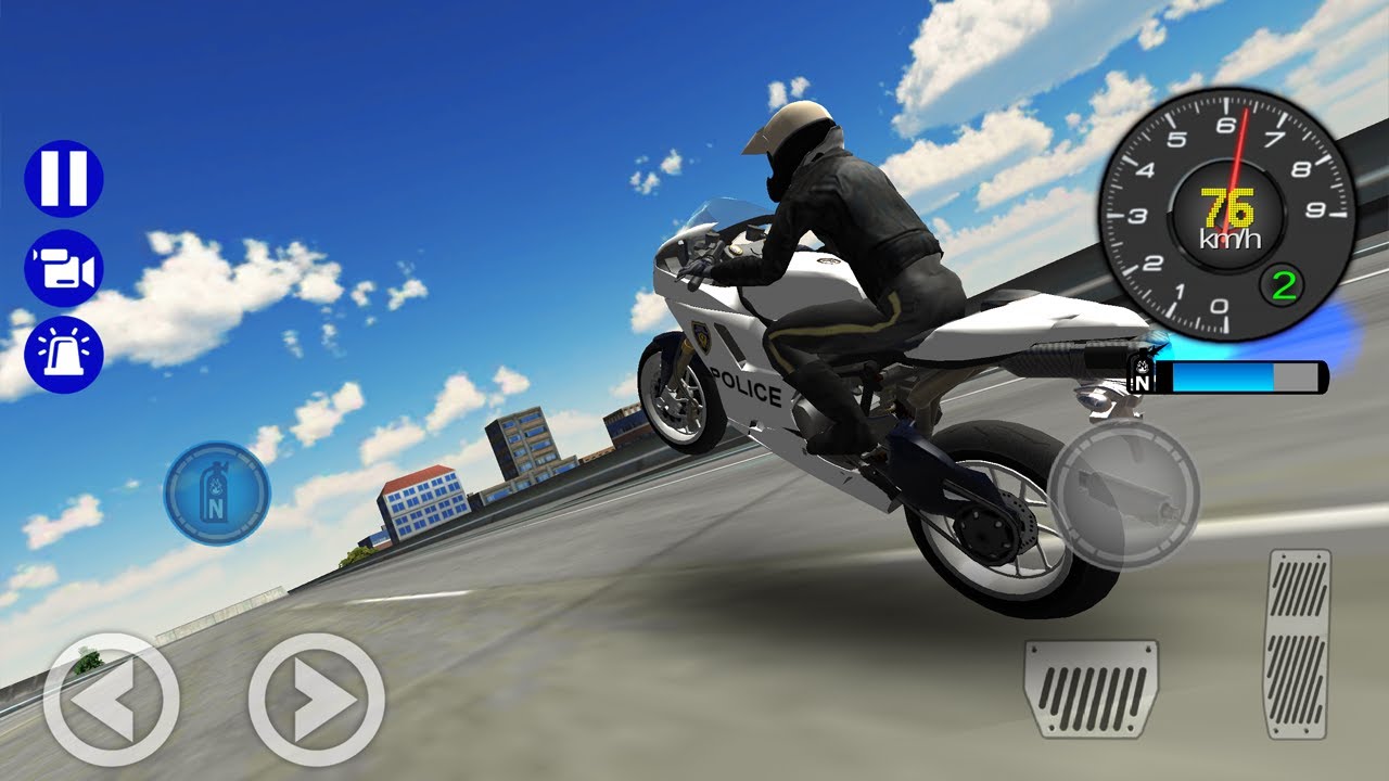 Police Bike City Simulator (By Game Pickle) Android Gameplay HD