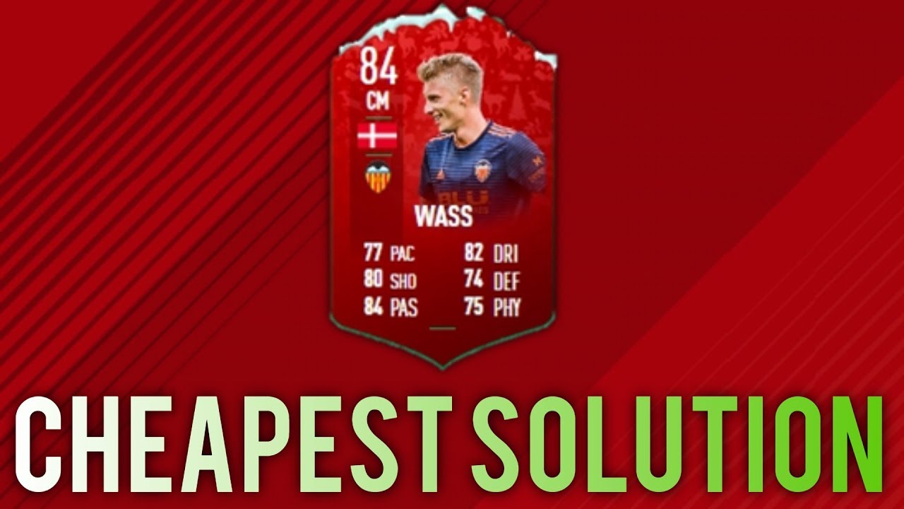 Fifa 19 - Futmas Daniel Wass Sbc Cheapest Solution! (Cheapest Way To Do Futmas Sbc Wass)