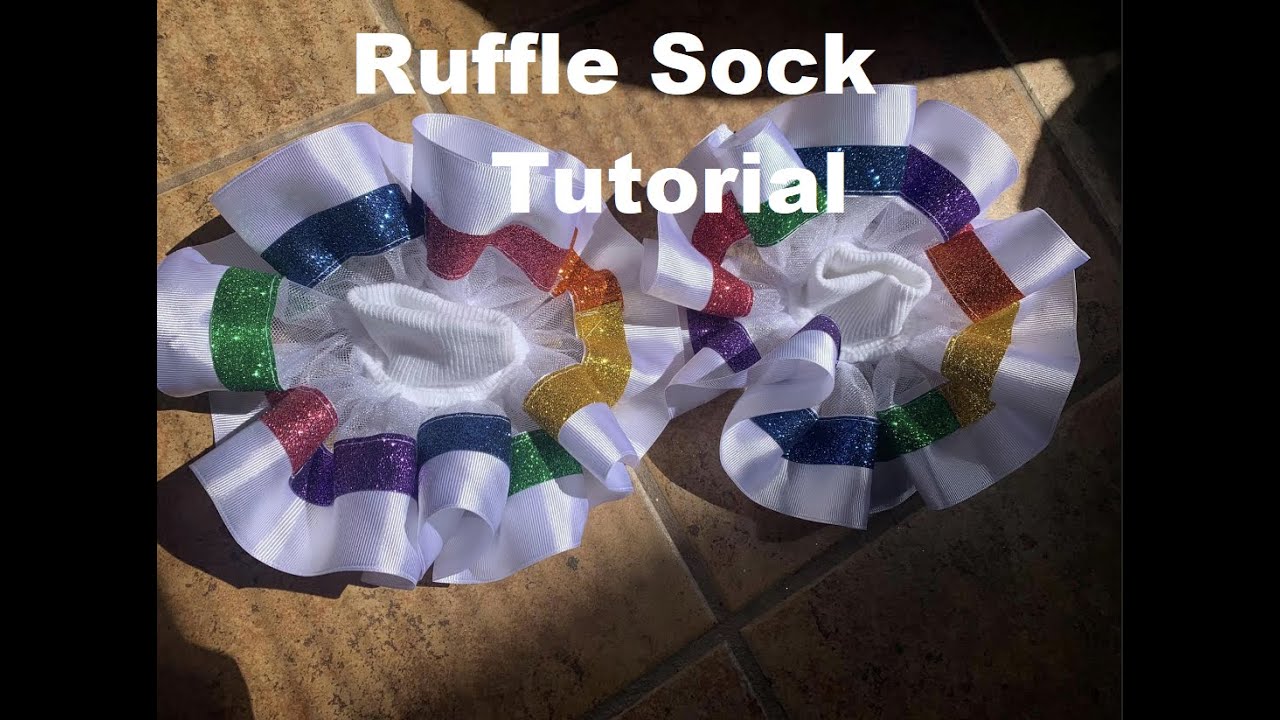Multi Colored Ruffle Sock Tutorial
