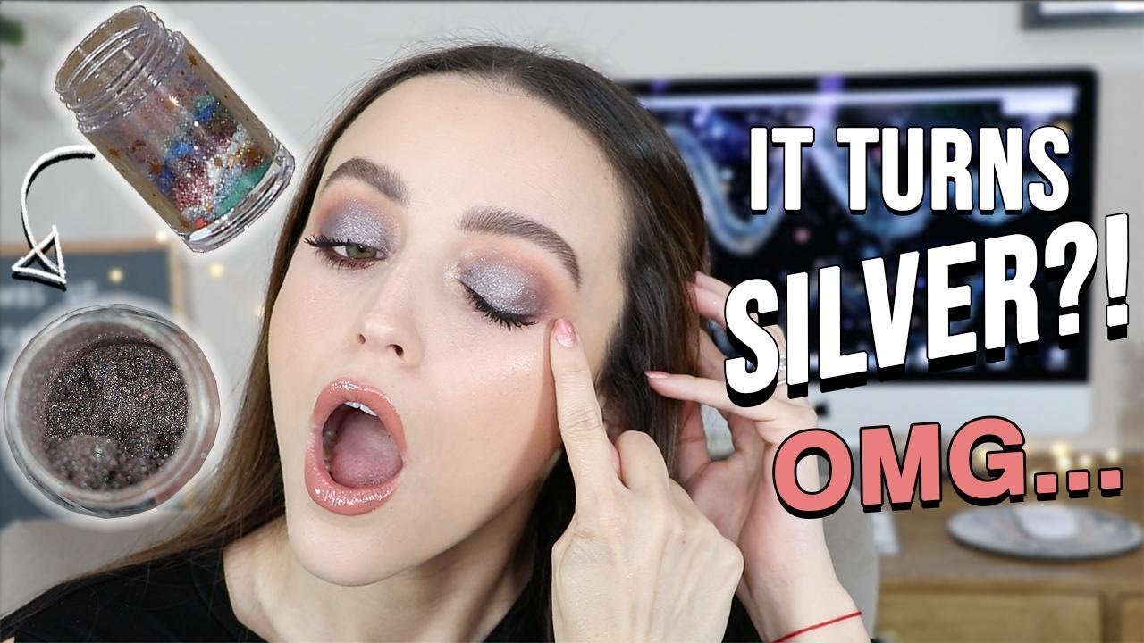 MIXING ALL MY PIGMENTS TOGETHER!!! + TRYING NEW DRUGSTORE (mainly) MAKEUP