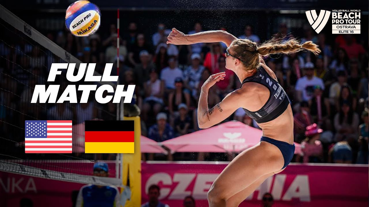Müller/Tillmann 🇩🇪 vs. Hughes/Cheng 🇺🇸 - Quarter Final | Ostrava 2024 - Beach Pro Tour | Full Match