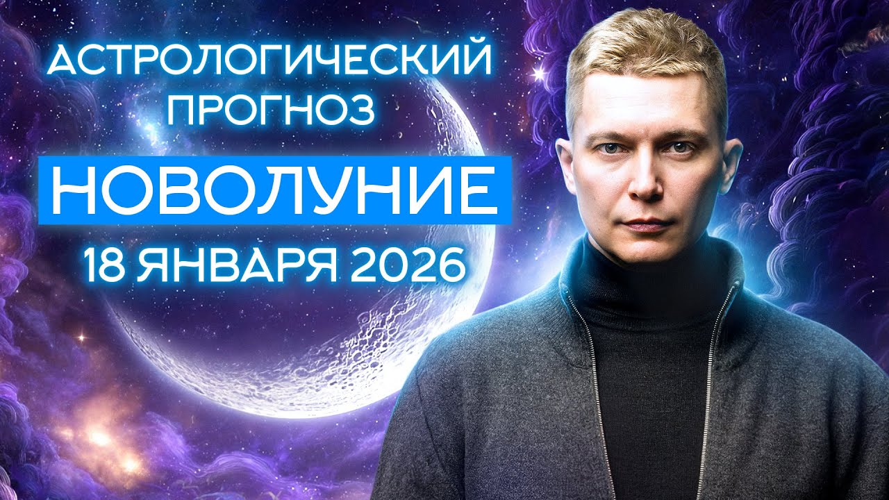 Срочно верни долг! Здесь и сейчас! 18 января 2026 Новолуние в Козероге. гороскоп Павел Чудинов