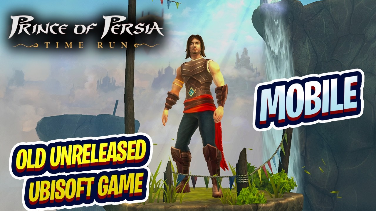Prince Of Persia Time Run Mobile Gameplay (Old Unreleased UBISOFT Game)