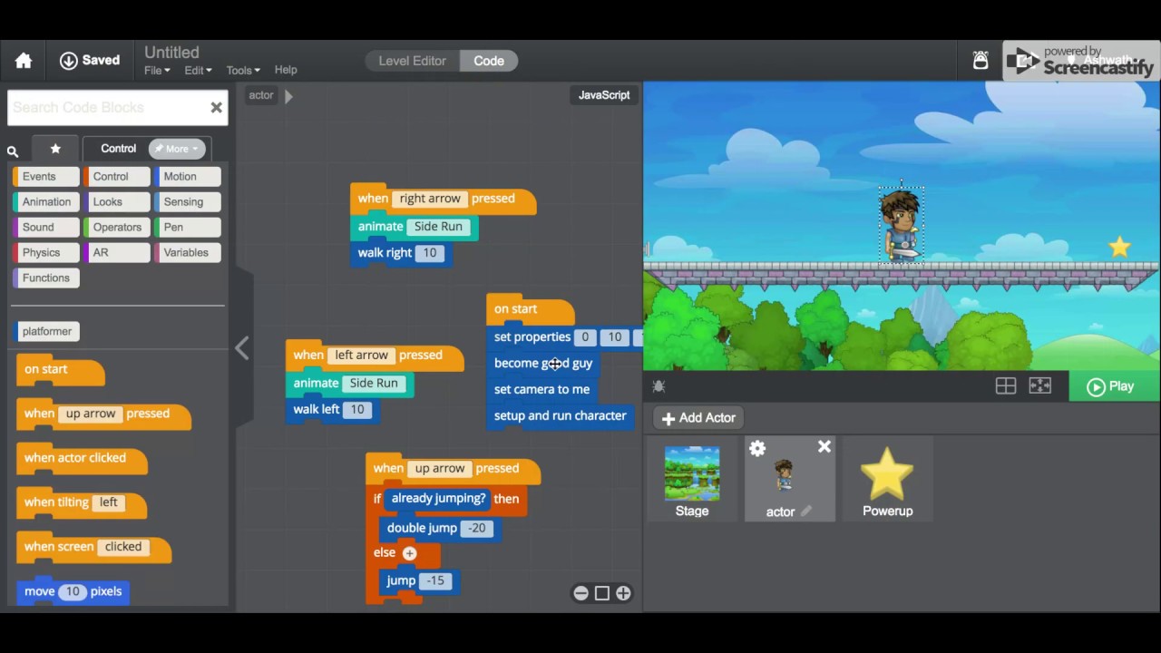 Tynker - How to create multiple levels
