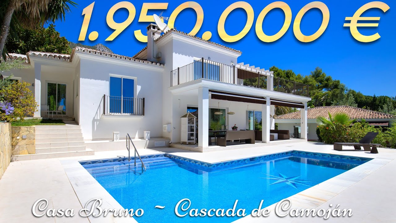 1.950.000 € CASA BRUNO | PRECIOSA VILLA EN CASCADA DE CAMOJÁN - MARBELLA