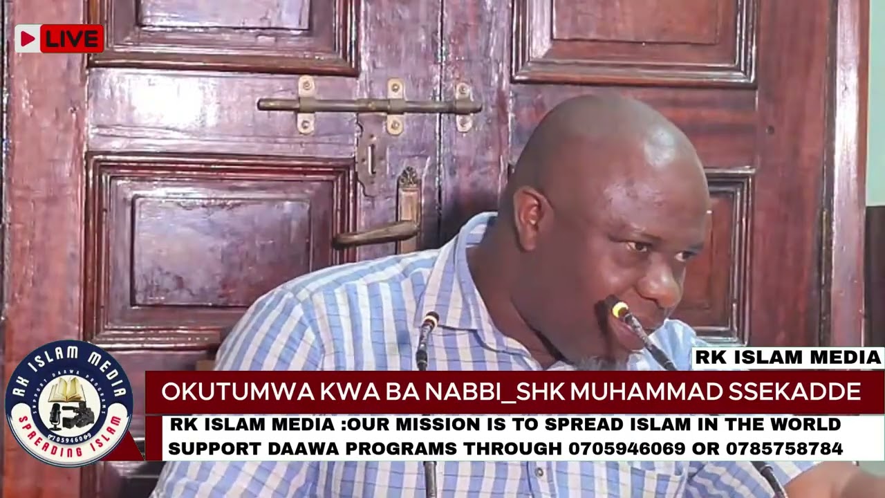 OKUTUMWA KWABA NABBI SHK MUHAMMAD SSEKADDE