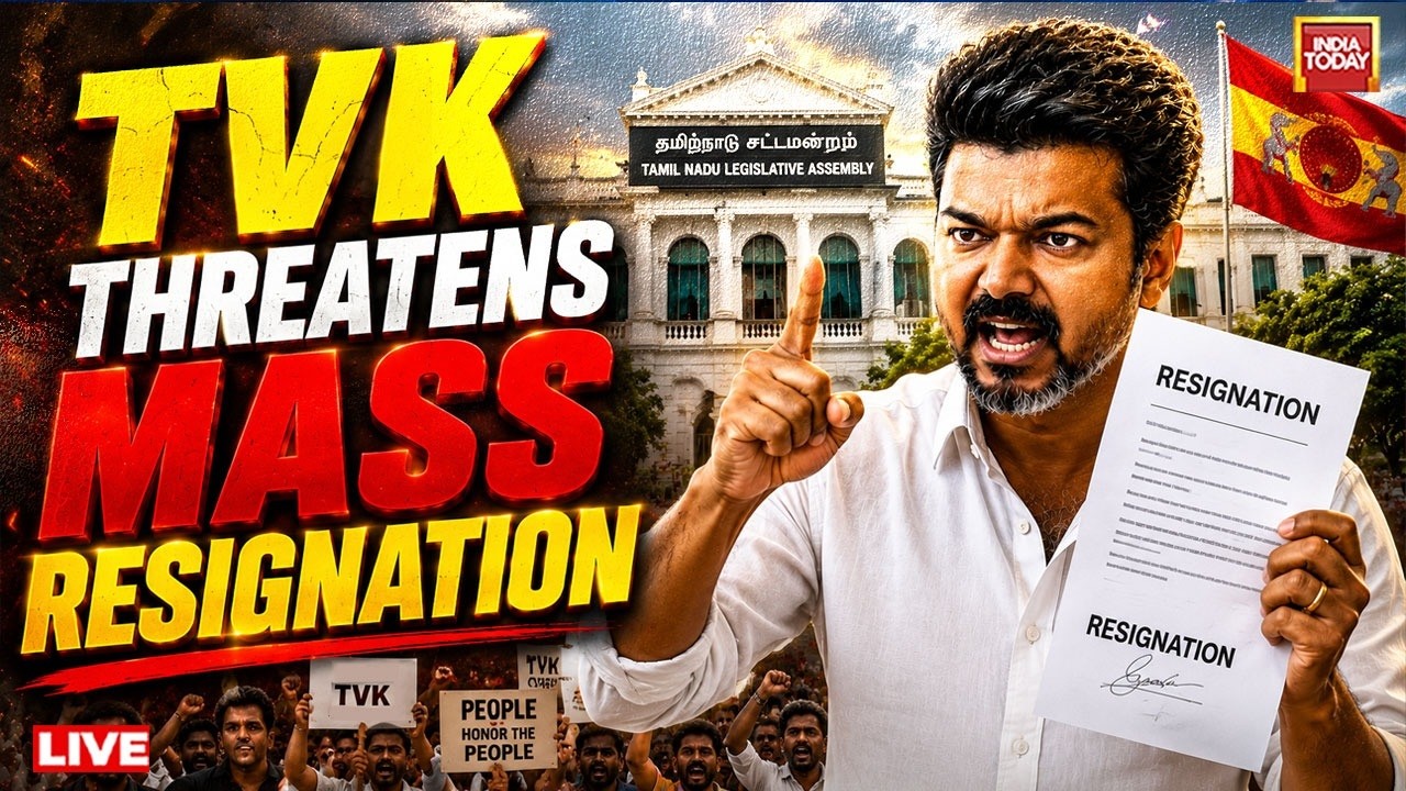 Vijay Swearing In News Live: TVK Threatens Mass Resignation: Sources | Tamil Nadu News | Vijay News