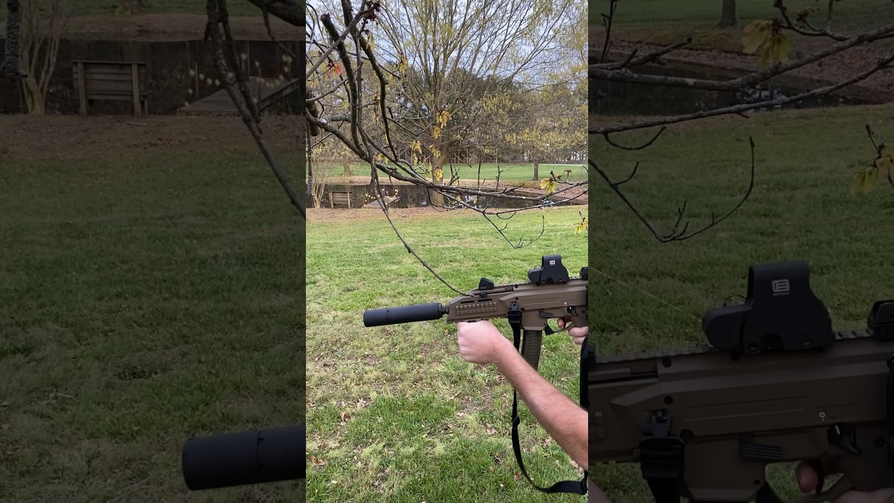 Scorpion evo suppressed #gun #suppressor #cz #deadair #sbr