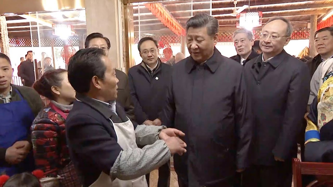 President Xi wishes restaurant owner good luck