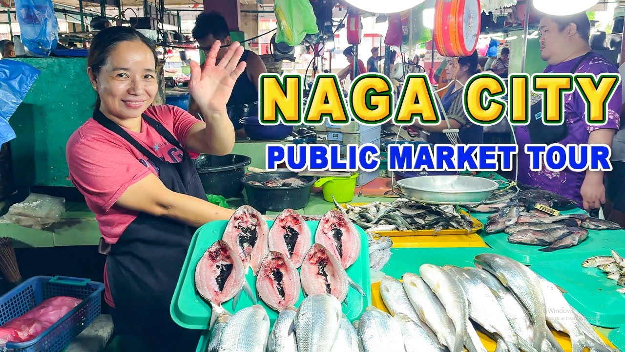 NAGA CITY FOOD Market Tour | 3 Storey Massive Food Market in | Camarines Sur | BICOL Philippines