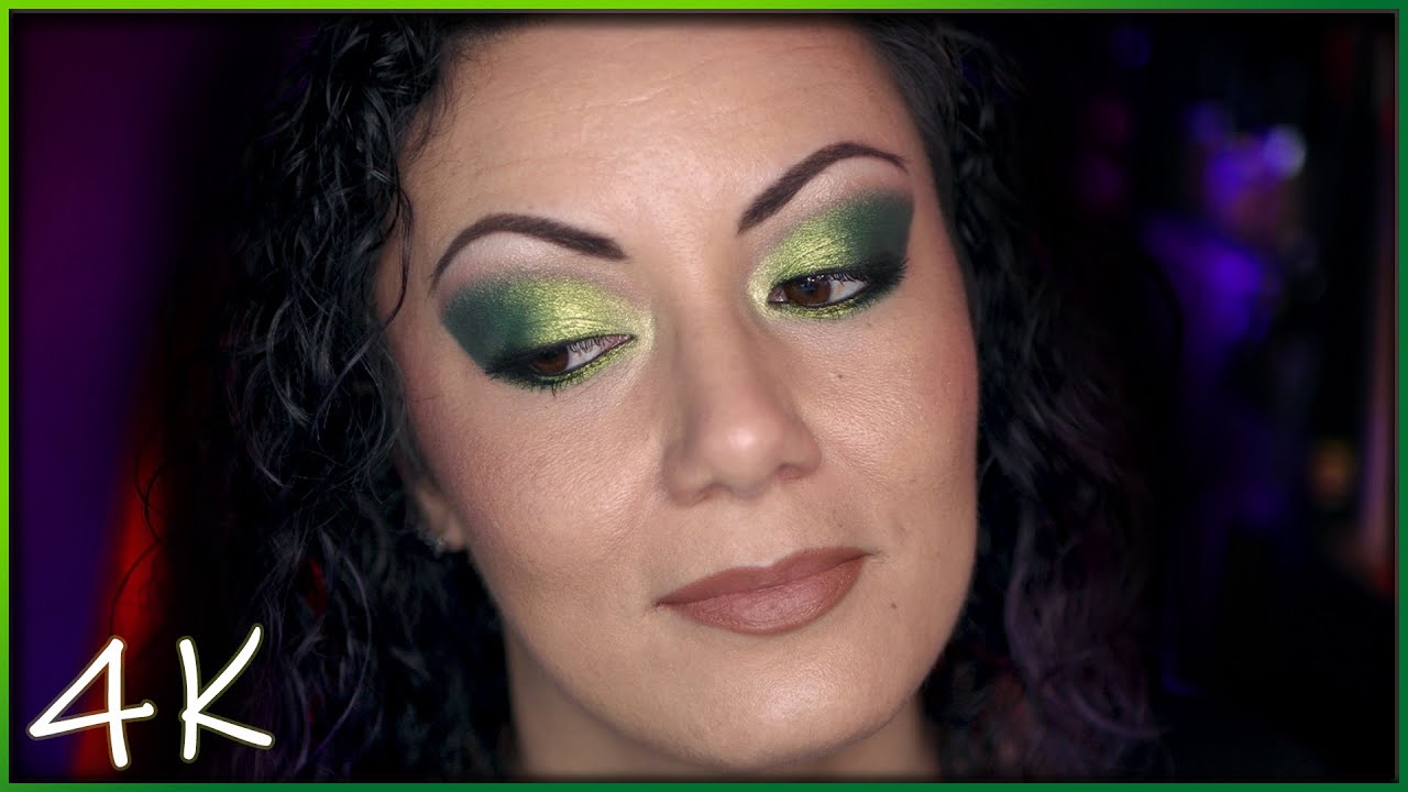Shamrock Green Smoky Eye | 4K Eye Makeup Tutorial |FrantasticMakeup with Kuuipo1207