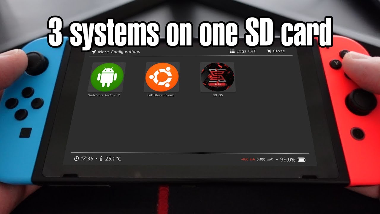 Преобразите свой Nintendo Switch с помощью Triple Boot! (Switchroot Android, L4T Ubuntu и CFW)