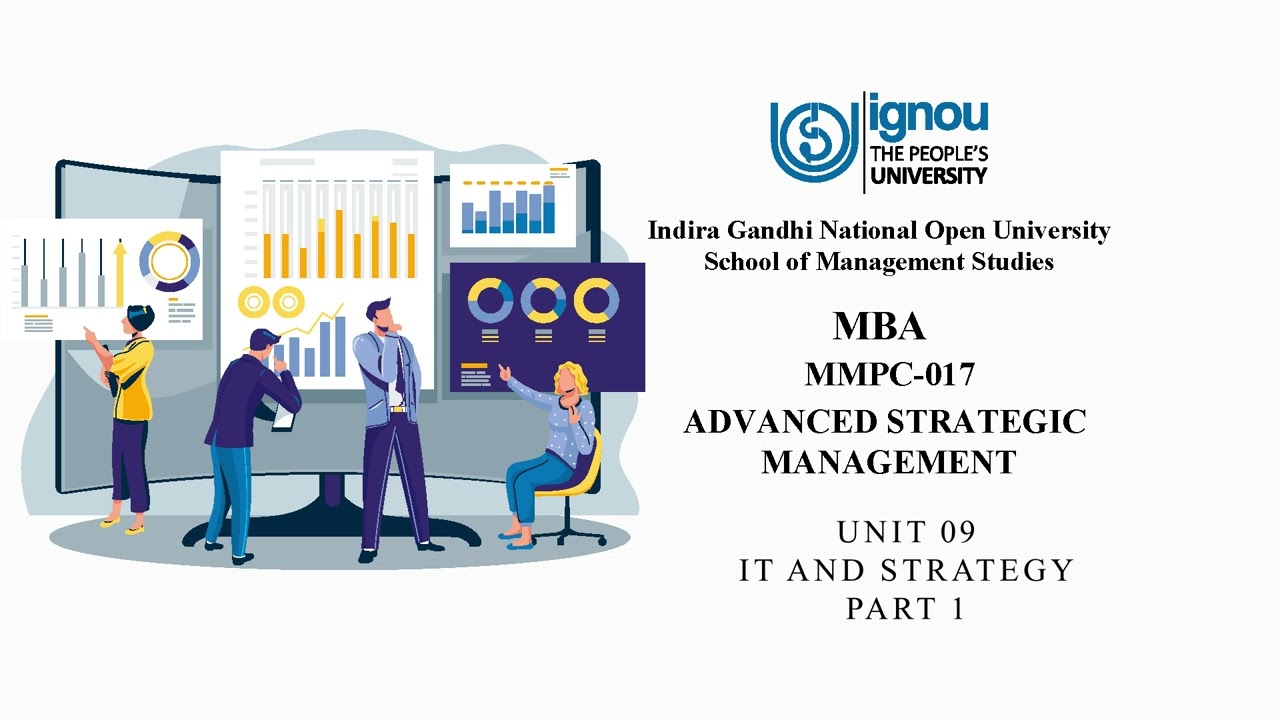 MMPC 017 UNIT 09 IT AND STRATEGY PART 1