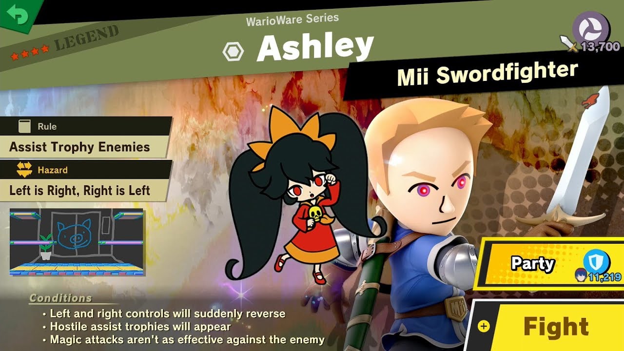 739. Ashley - Fair Spirit Battle - Super Smash Bros. Ultimate