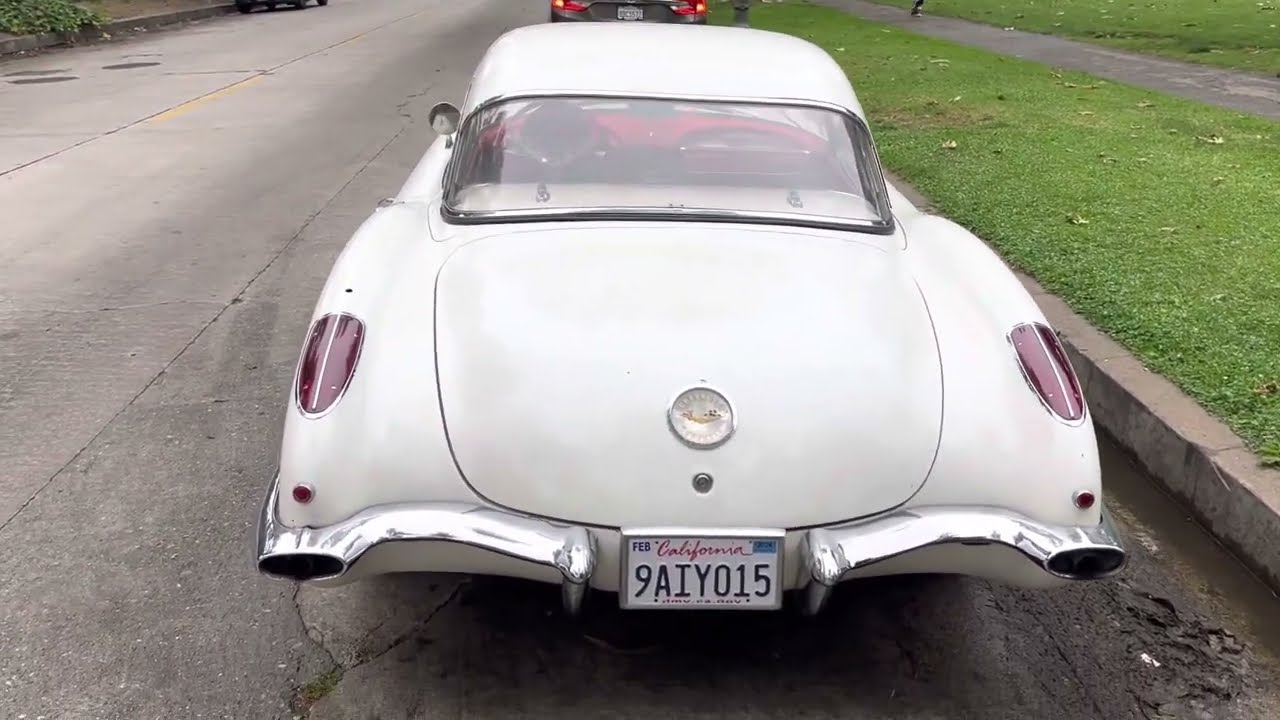 60k mile 1960 Corvette unrestored original barn find in Beverly Hills