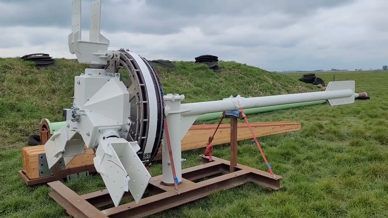 bouw windmolen bij Bartlehiem