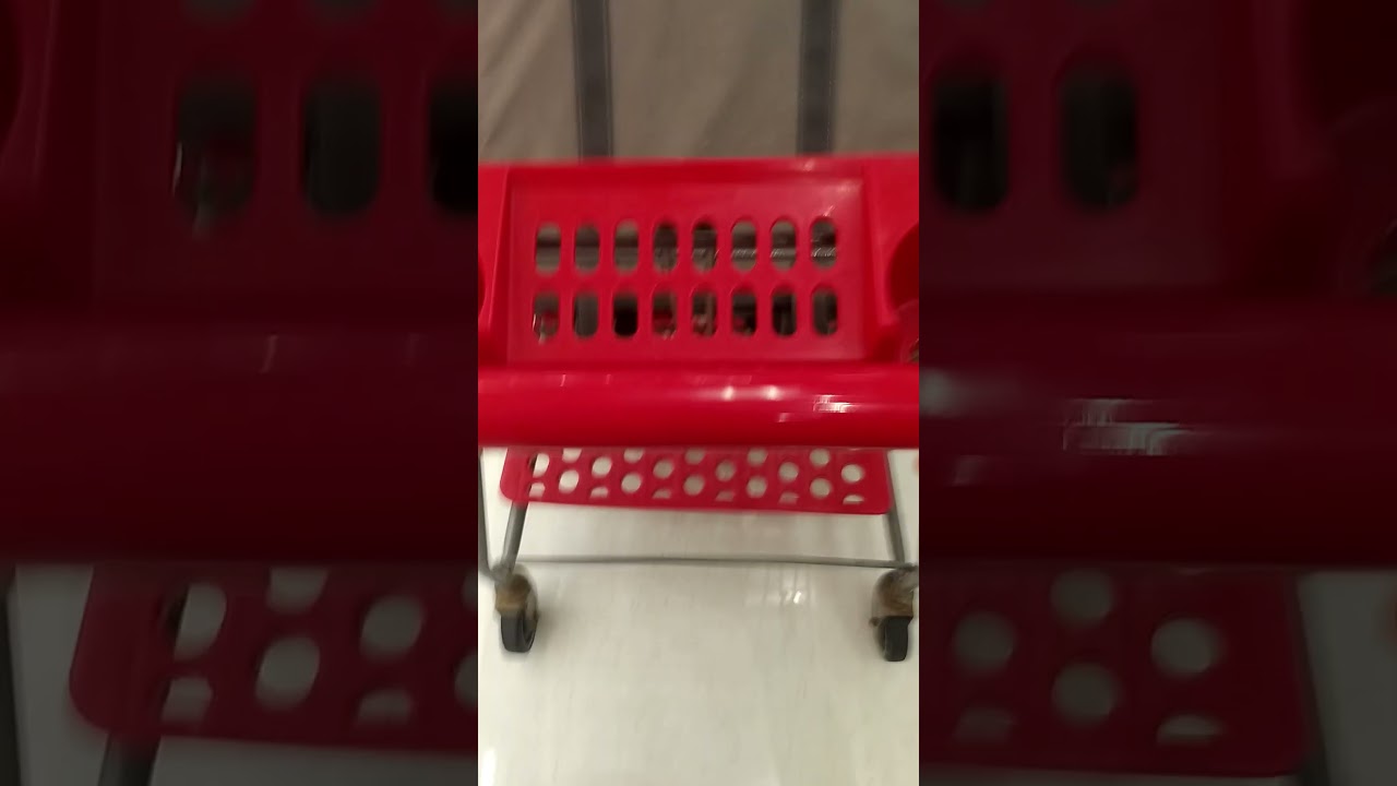 Barefoot shopping at Target